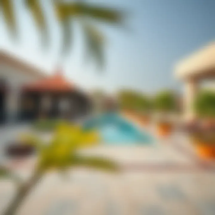 Amenities and recreational facilities in Al Khail Gate
