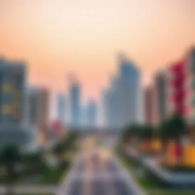 Aster Karama Skyline A stunning skyline view of Aster Karama, showcasing modern architecture