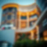 Exterior view of CityWalk Mall showcasing stunning architecture
