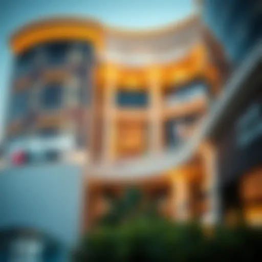 Exterior view of CityWalk Mall showcasing stunning architecture