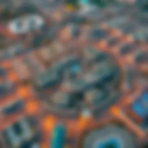 Aerial view of the Dubai South development showcasing its expansive layout