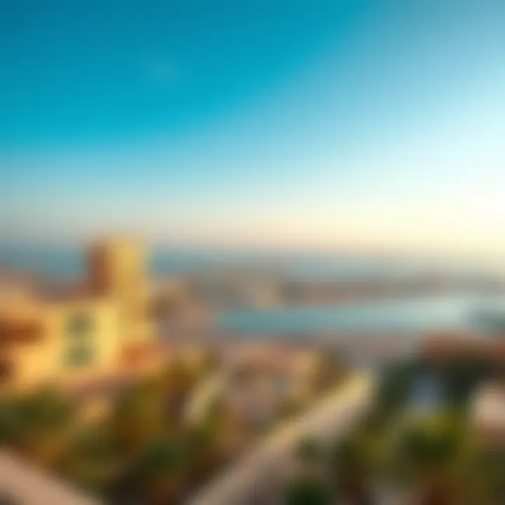 A panoramic view of Al Ras showcasing its skyline and architectural diversity