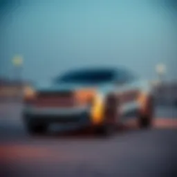 Vorion vehicle showcasing modern design