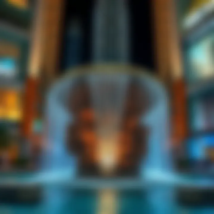 The Waterfall at Dubai Mall: An Architectural Marvel Amidst Urban Splendor Summary