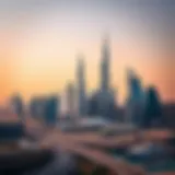 Stunning skyline of UAE showcasing modern architecture