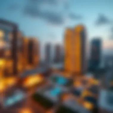 Innovative Designs: Future Developments by نخيل Architectural rendering of a نخيل development project