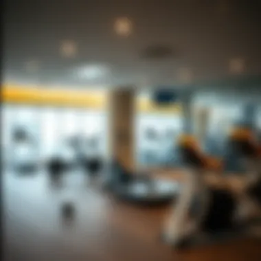 State-of-the-art fitness center equipped for diverse workout routines