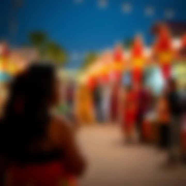 Diverse community events showcasing cultural performances and gatherings in World Village